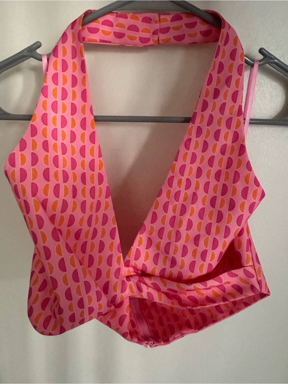Hello Molly Pink & Orange Halter